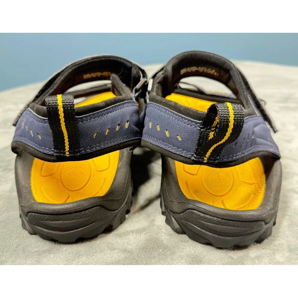 Nike ACG Sandals Mens 13 Gray Yellow Sport Hiking Strap Outdoor